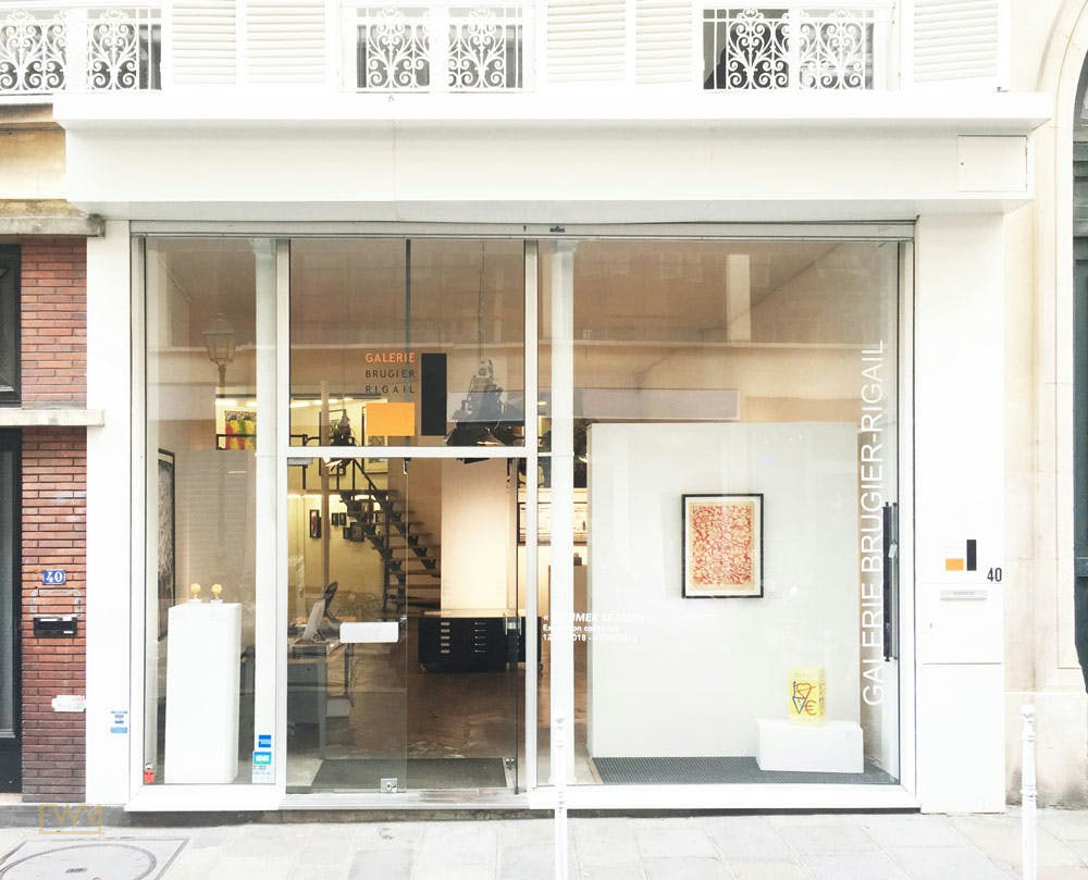 150 sqm Pop-Up Gallery and Showroom in Haut-Marais, Paris, pop up store