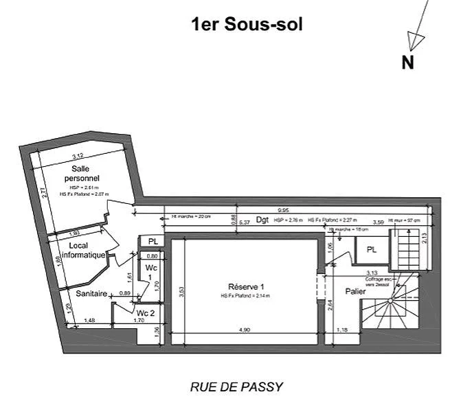 162 sqm Boutique on Rue de Passy, Paris 16th — 4
