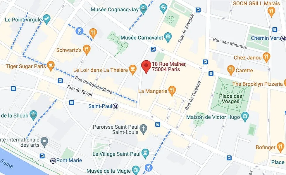 236 sqm Boutique and Showroom on Rue Malher, Paris — 2