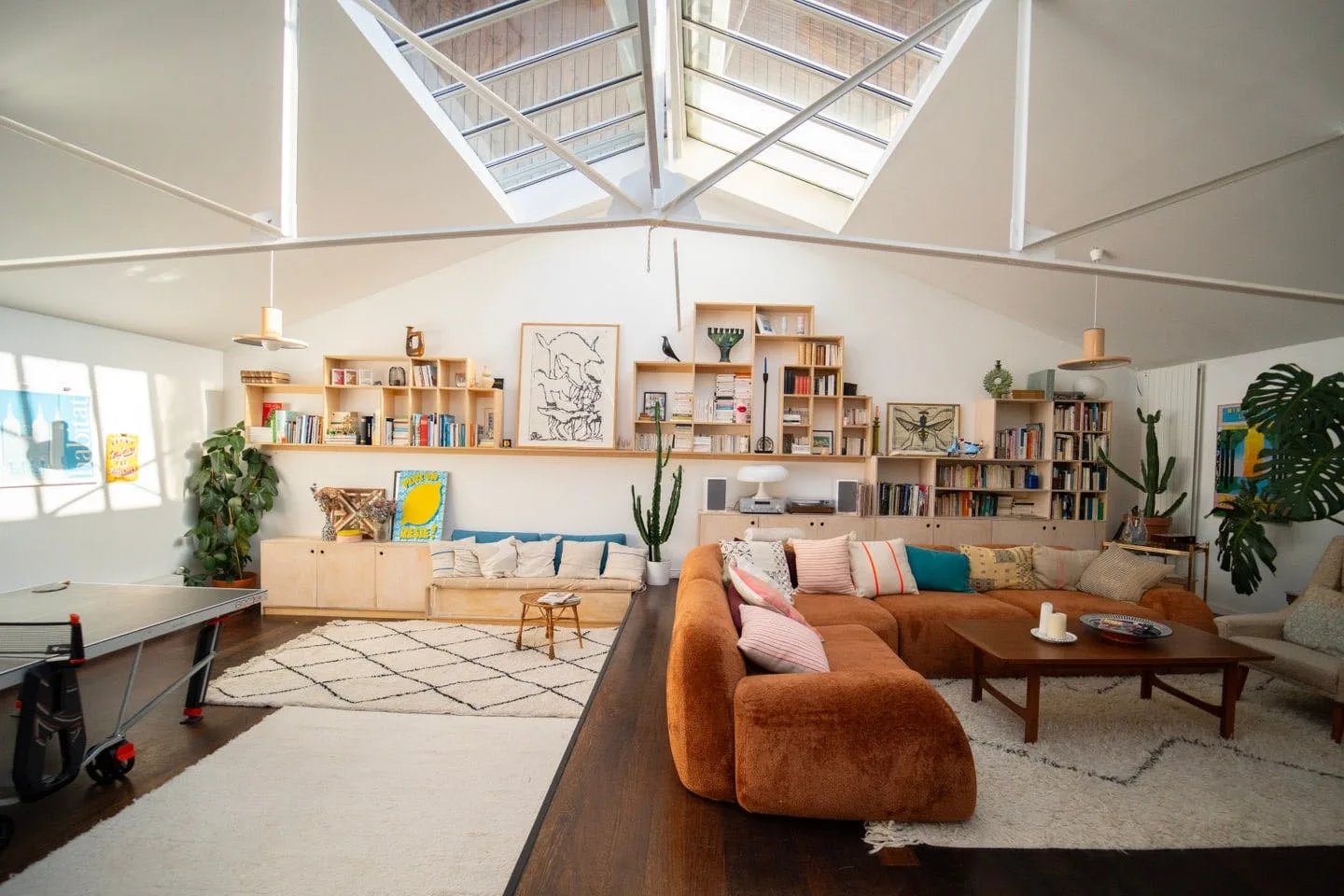 300 sqm House and Loft with South-Facing Terrace in Bagnolet