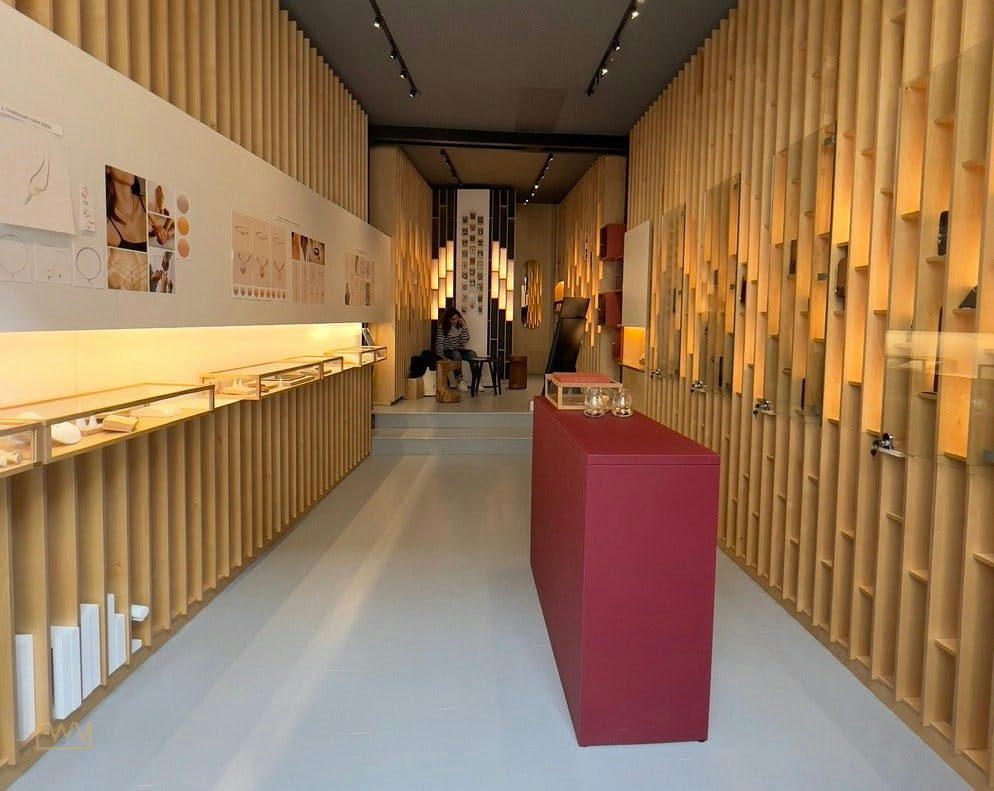 45 sqm Retail and Showroom Space near Bon Marche, Paris