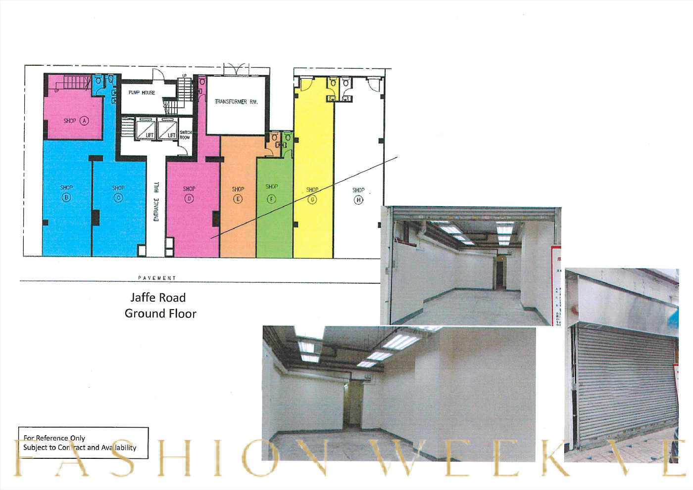 520 sqft F&B Unit Available in Wanchai, 48 sqm, retail activation, pop-up rental in Hong Kong, interior view