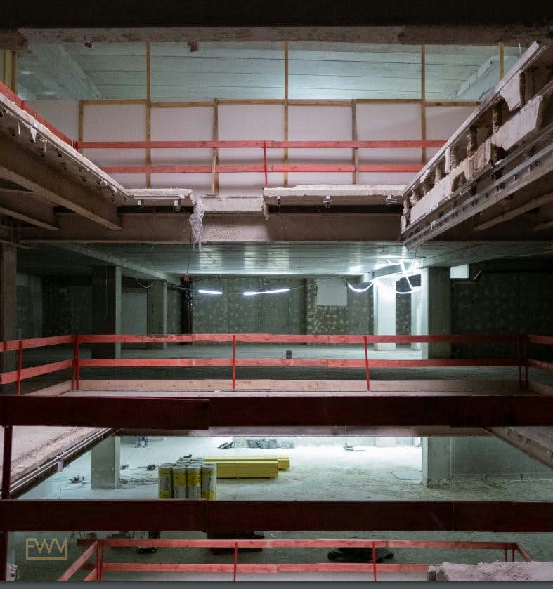 6,000 sqm Industrial Space on Boulevard Haussmann, Paris — pop-up space in Paris