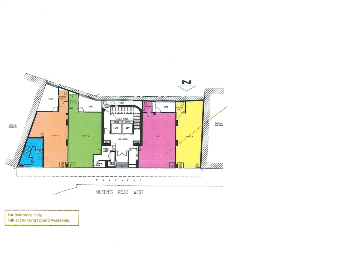 717 Sq Ft Shop in Sheung Wan with Comprehensive Amenities, 67 sqm, retail activation, pop-up rental in Hong Kong, interior v…