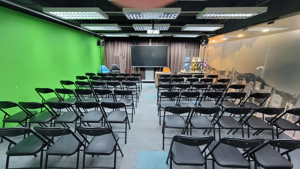 Activity Space Available in Kowloon Core Area, 112 sqm, press event, pop-up rental in Hong Kong, interior view