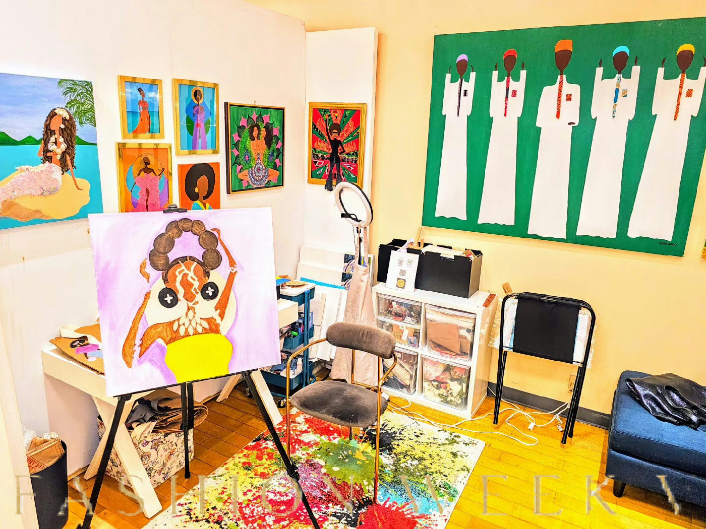 Affordable Artist Studios in Richmond, 9 sqm, art exhibition, pop-up rental, second interior view