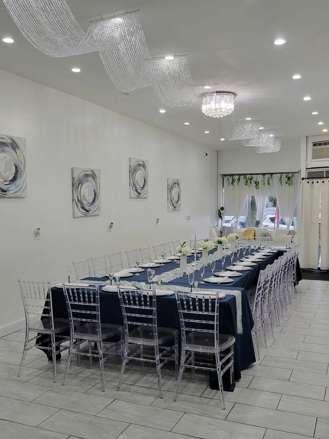 All White Intimate and Elegant Event Venue in Queens — 3