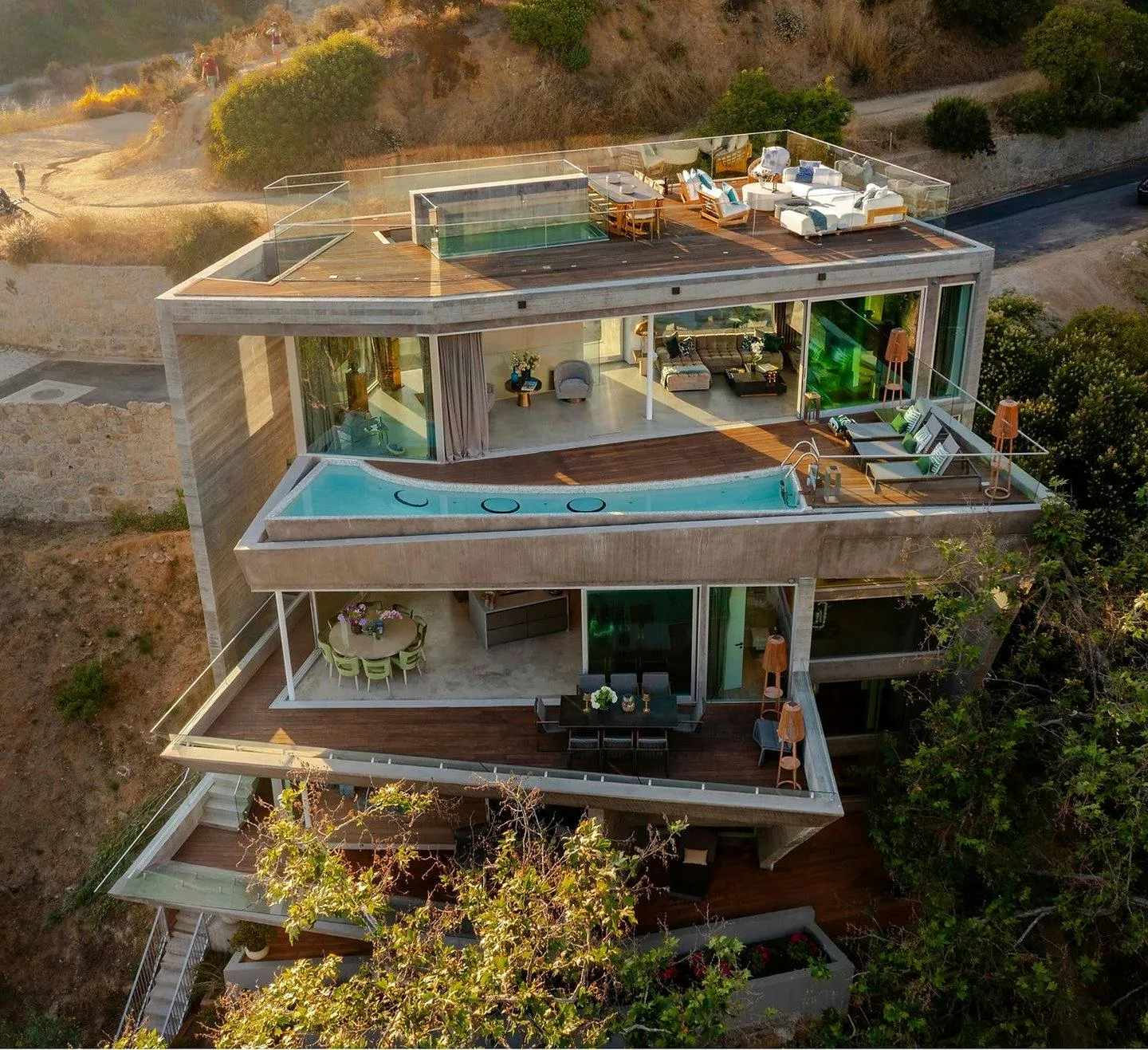 Architectural Multi-Floor Event Space in the Hollywood Hills — 2
