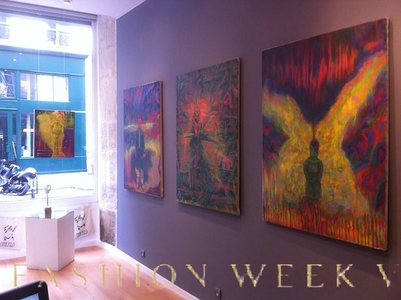 Art Gallery in Historic Mansion – Paris 11th District, 24 sqm, pop up store, interior view