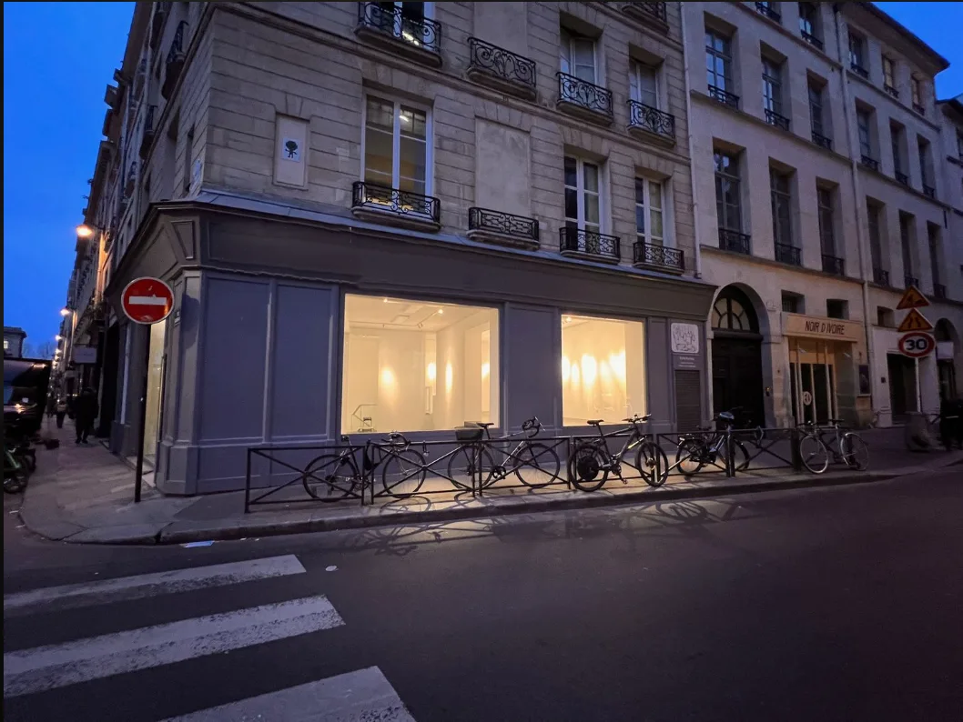 Art Gallery in Saint Germain des Prés, 90 sqm, art exhibition, pop-up rental in Paris