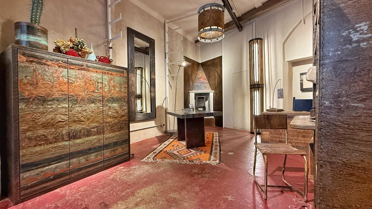 Artisan Design Showroom with Workshop for Events, 60 sqm, showroom presentation, pop-up rental in Milano