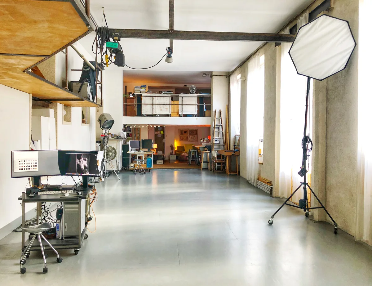 Artisanal Workshop with Terrace in Paris 11th Arrondissement, 130 sqm, photo shoot, pop-up rental