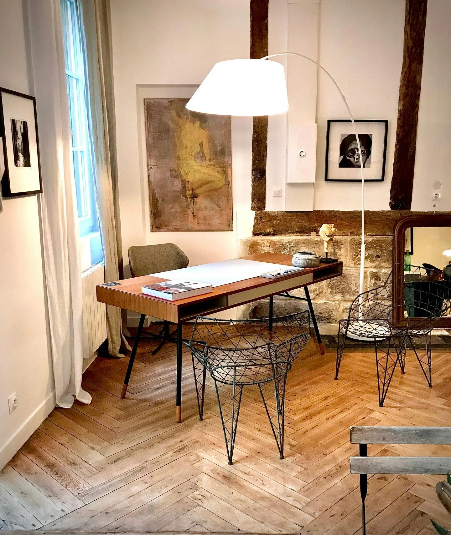 Artist Studio and 18th-Century Apartment in Rouen