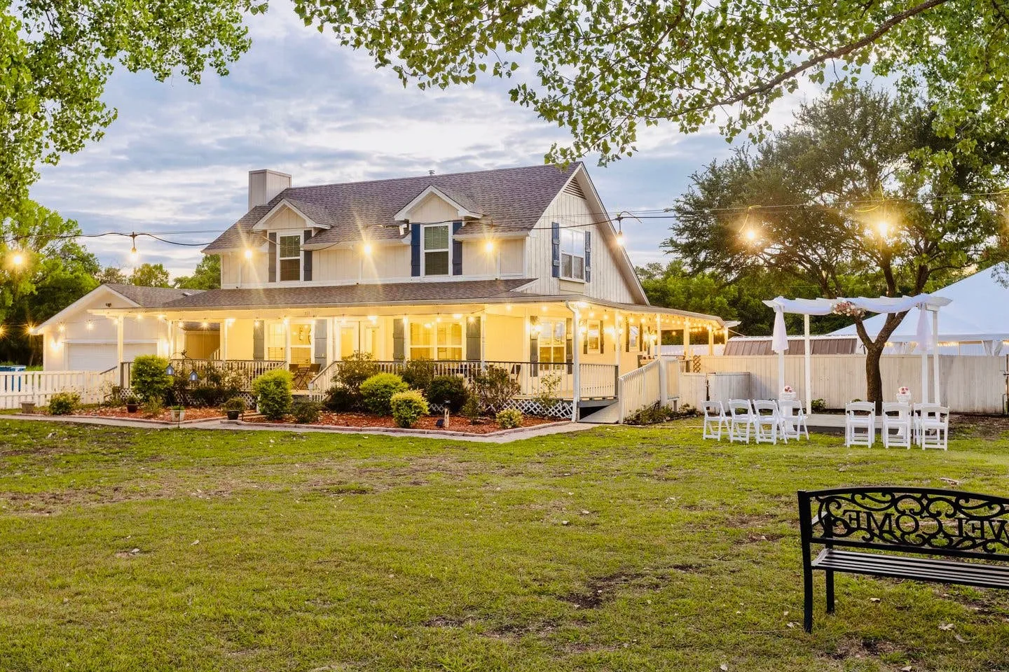 Bluebird Cottage Event Center in McKinney, Texas — 2