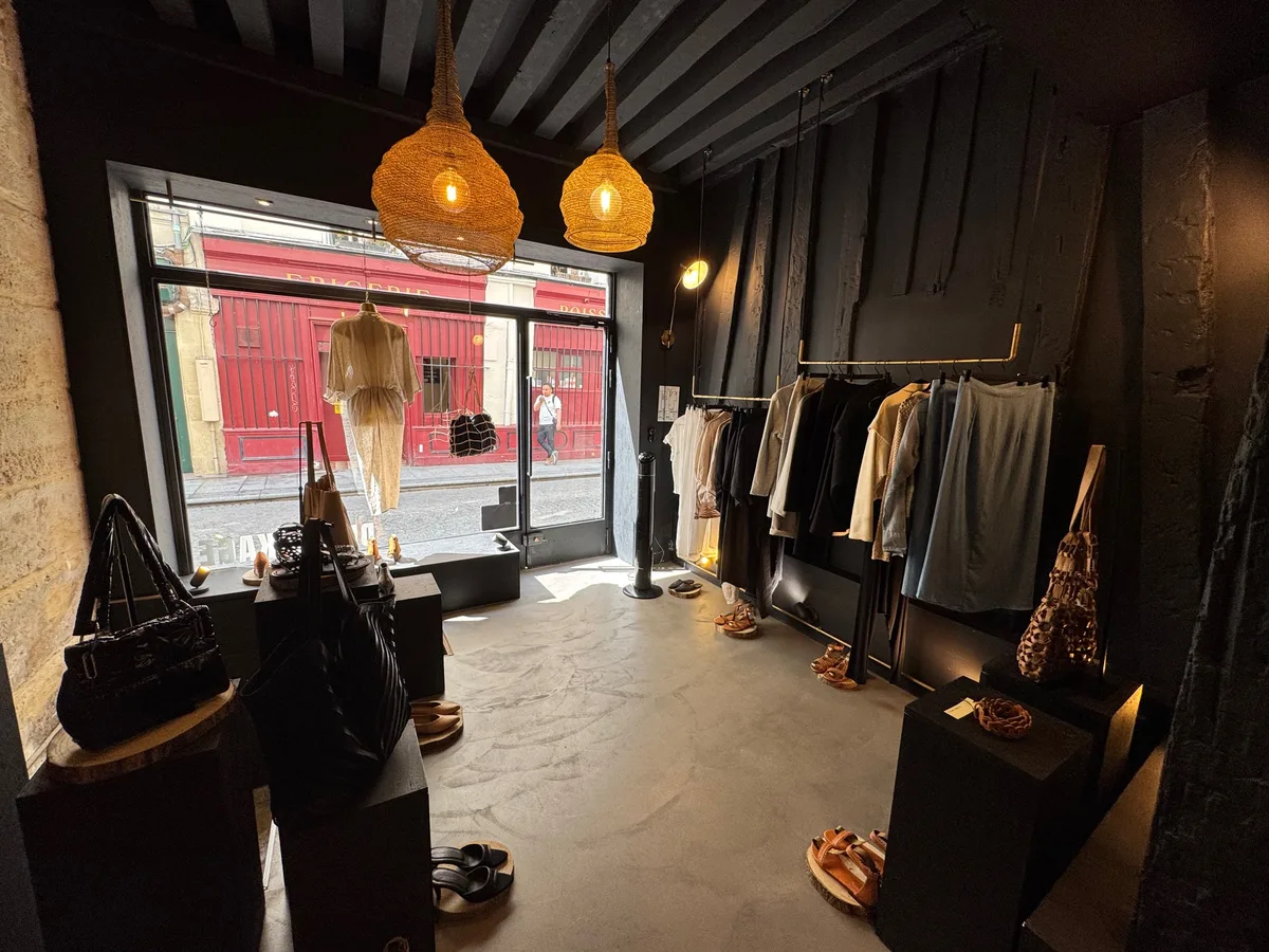 Boutique 35m² à Louer dans le Quartier Montorgueil, pop up store in Paris, interior view