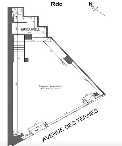 Boutique for Rent - Paris 17th Ternes — 3