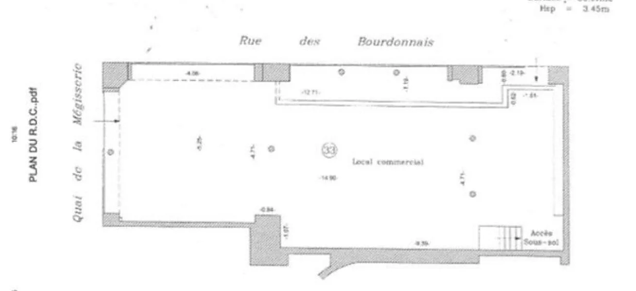 Boutique Shop for Rent near Samaritaine in Paris — 4