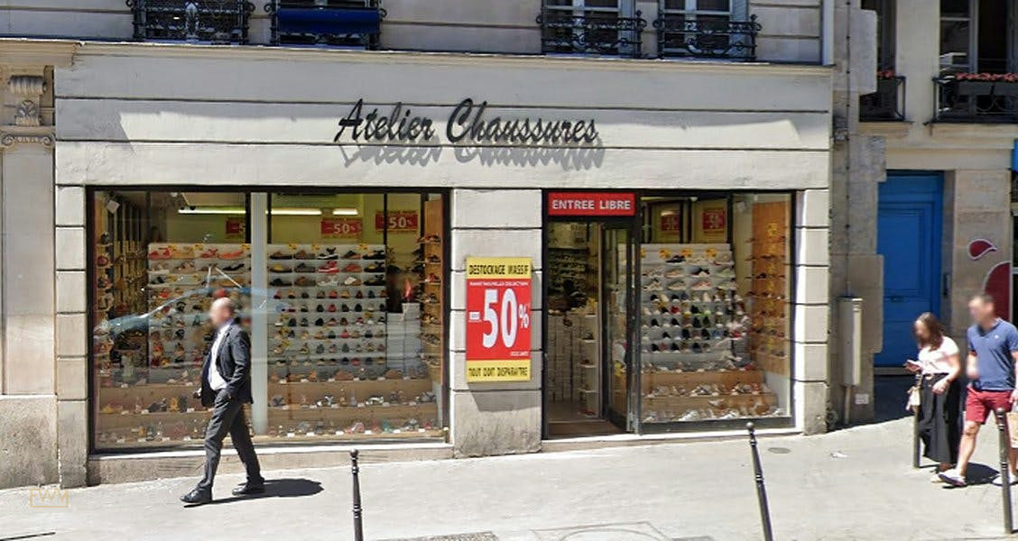 Boutique Shop on Rue du Renard, Paris, 170 sqm, pop up store