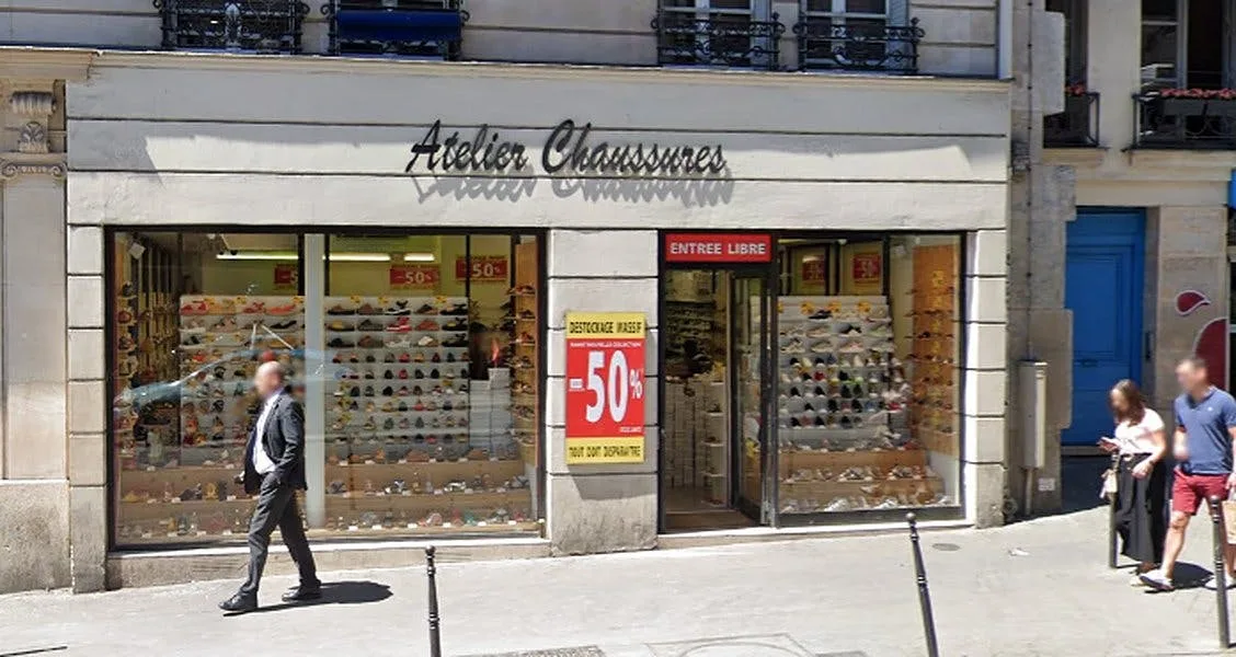 Boutique Shop on Rue du Renard, Paris
