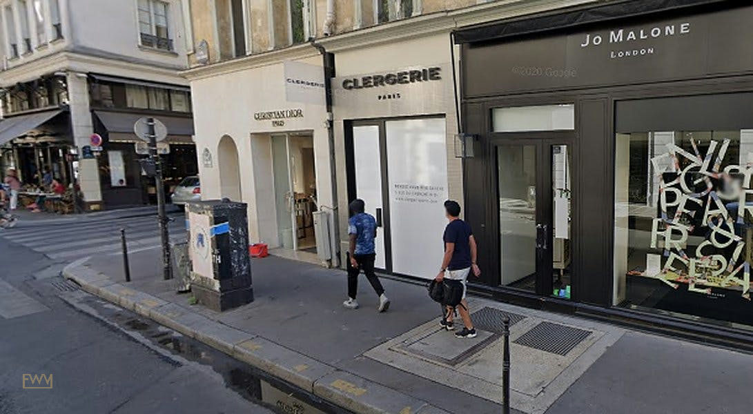 Boutique Shop on Rue Saint-Honoré, Paris