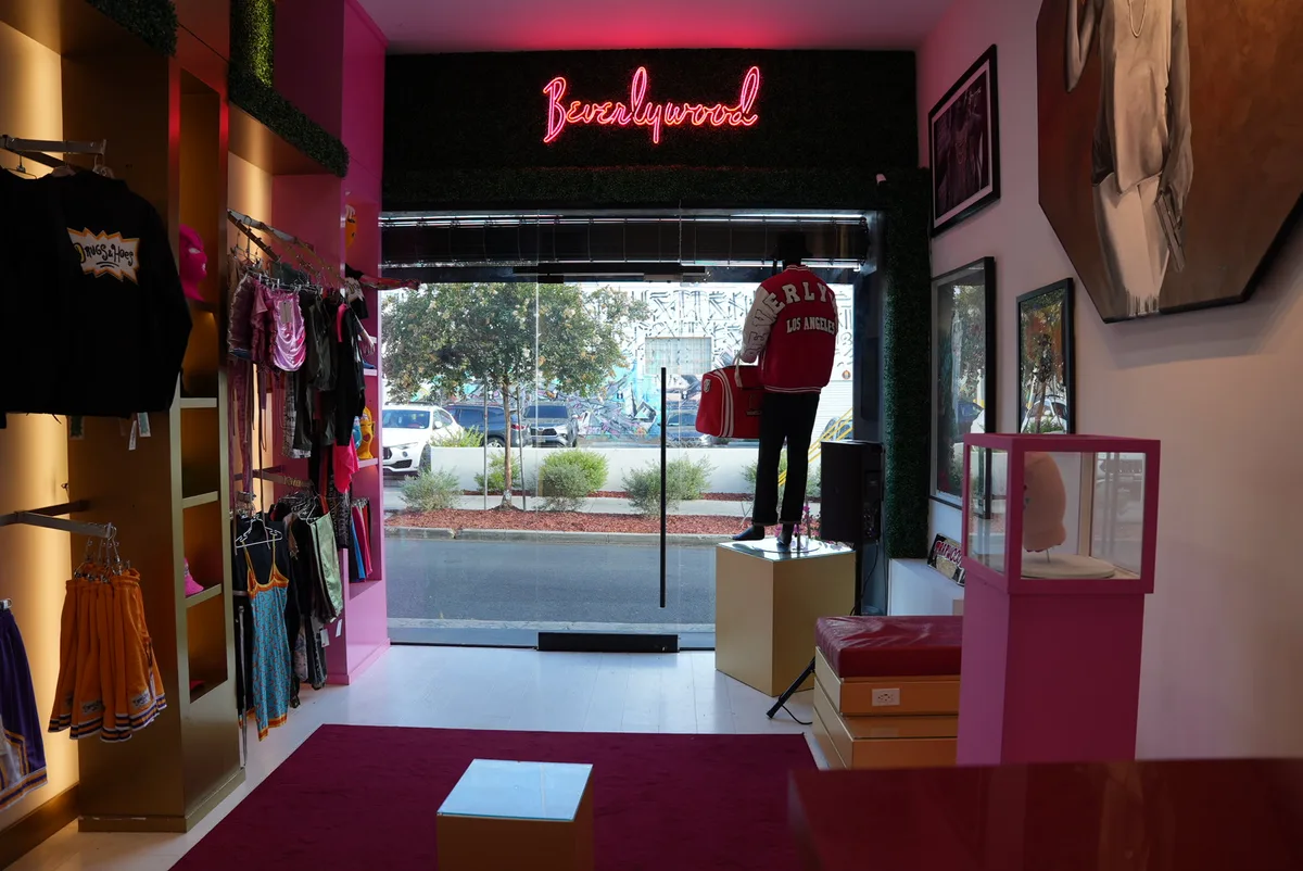 Boutique Space in the Fairfax District, 47 sqm, pop up store in Los Angeles, interior view
