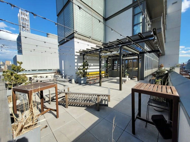 Bowery Rooftop Manhattan Bar Space, 37 sqm, networking event, pop-up rental in New York