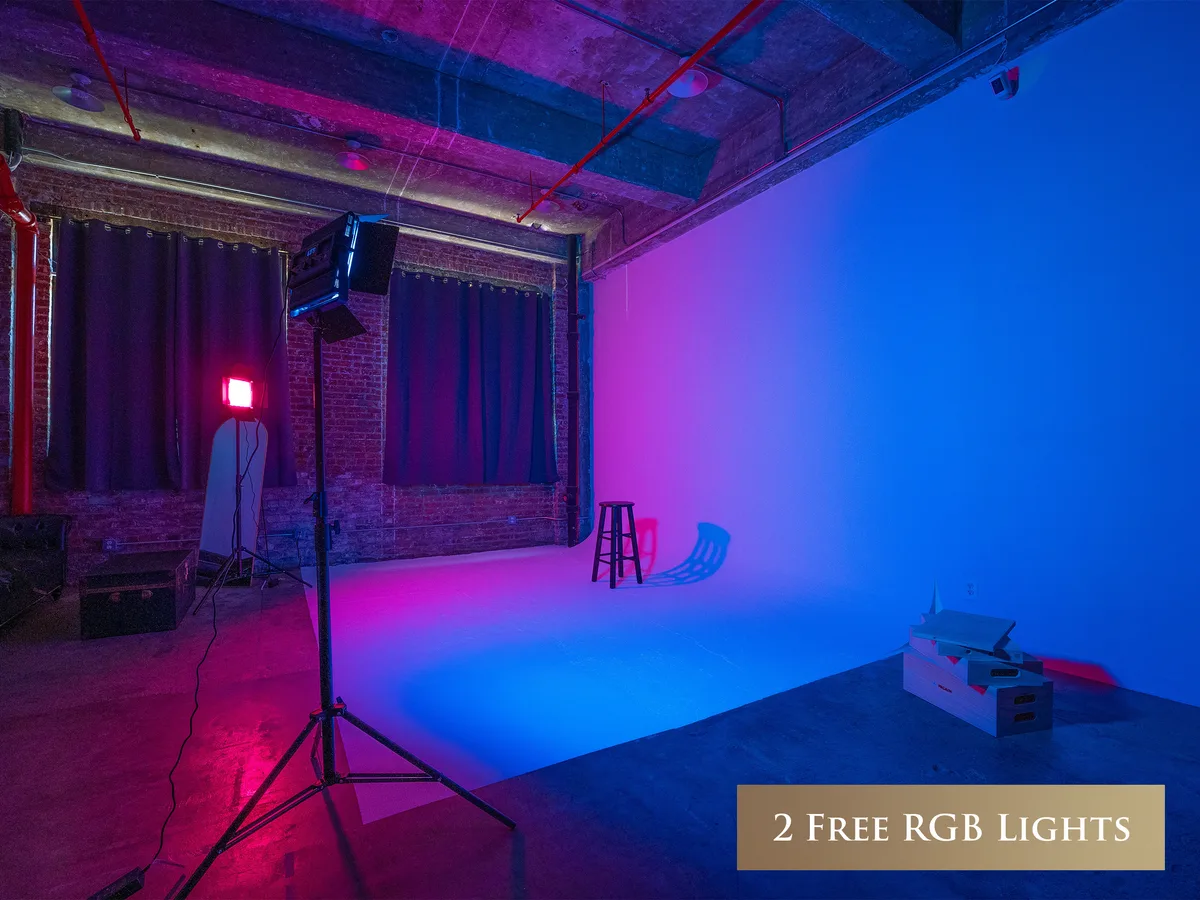 Brand New Studio with Free Lighting & Equipment, 72 sqm, photo shoot, pop-up rental in New York, third interior view