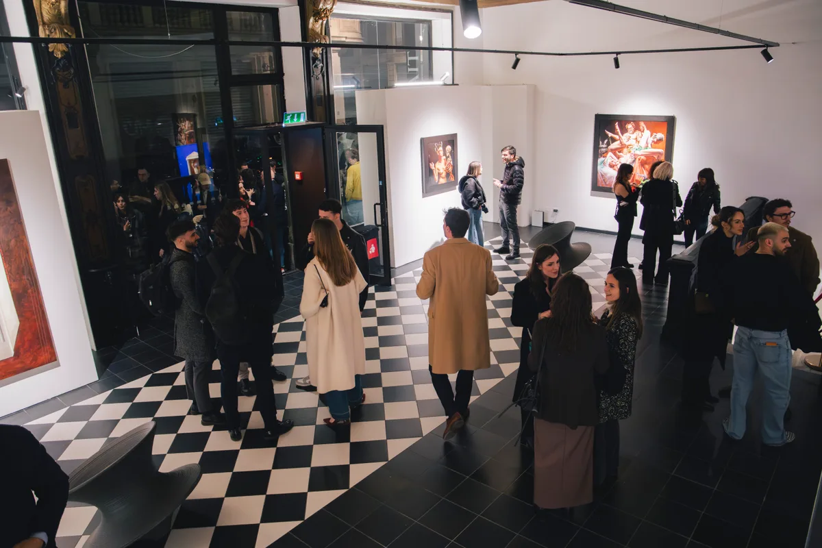 Bright and Elegant Space in Central Turin, 200 sqm, art exhibition, pop-up rental in Torino, interior view