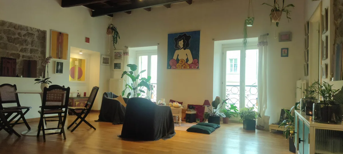 Bright Creative Studio in Historic Viterbo, 50 sqm, showroom presentation, pop-up rental