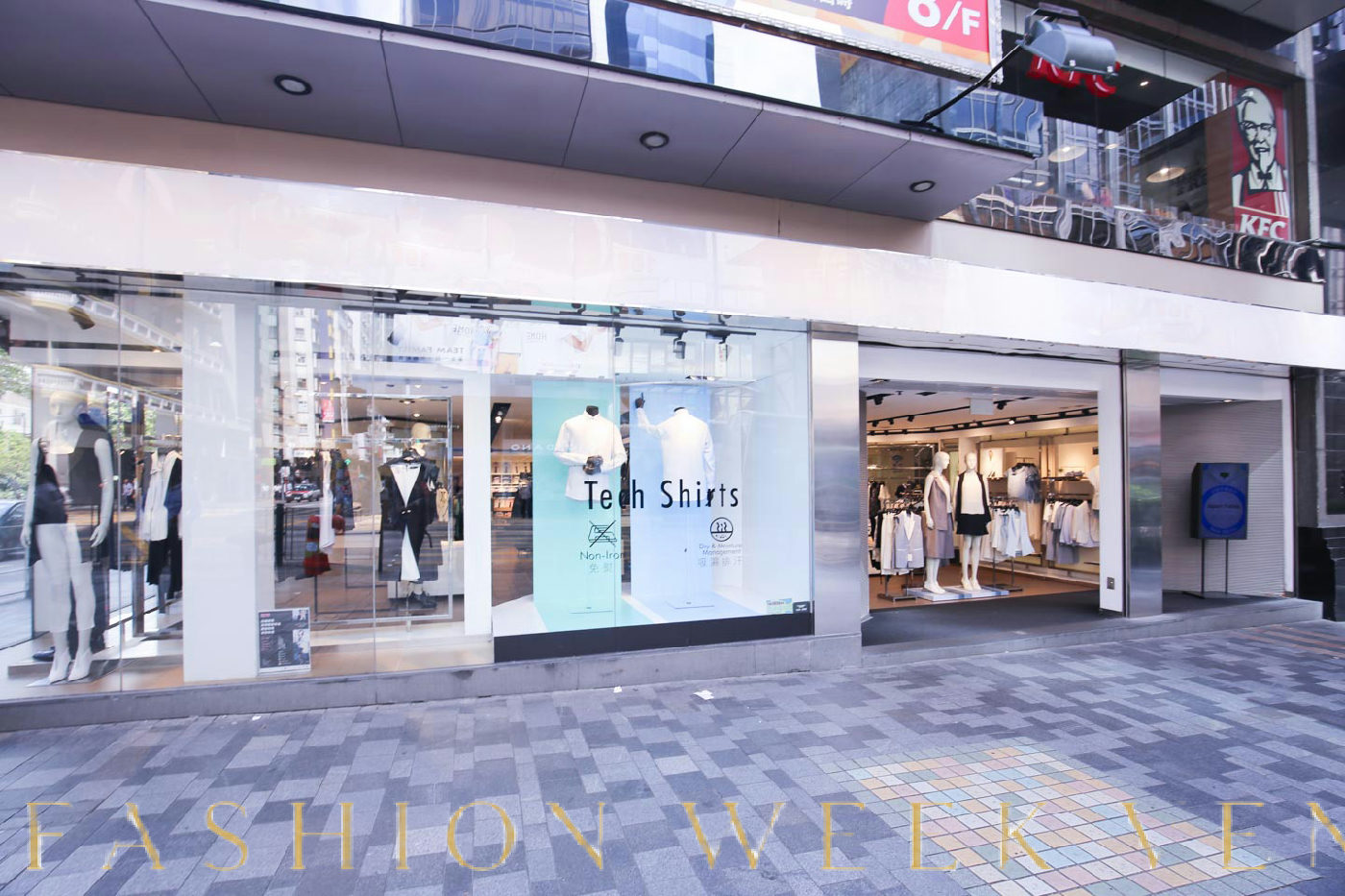 Bright Mall Shop with Large Display Windows in Jordan, 448 sqm, retail activation, pop-up rental in Hong Kong, interior view