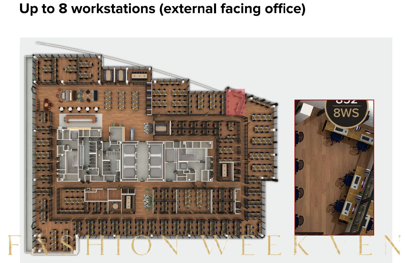 Bright Office Space with Floor-to-Ceiling Windows, 8 sqm, networking event, pop-up rental in Greater London, second interior…