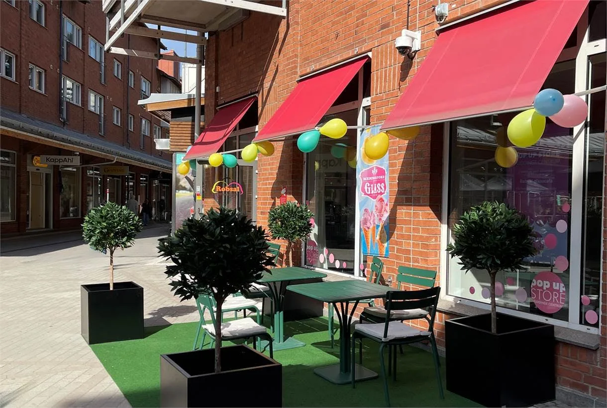 Central 78 sqm Pop-Up Space in Huddinge Centrum