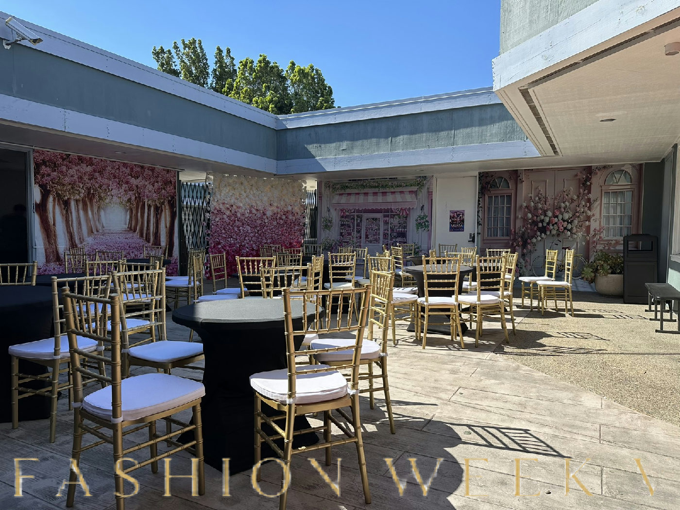 Charming 1,200 sq. ft. Open-Air Courtyard Space, 112 sqm, private event, pop-up rental in San Jose, interior view