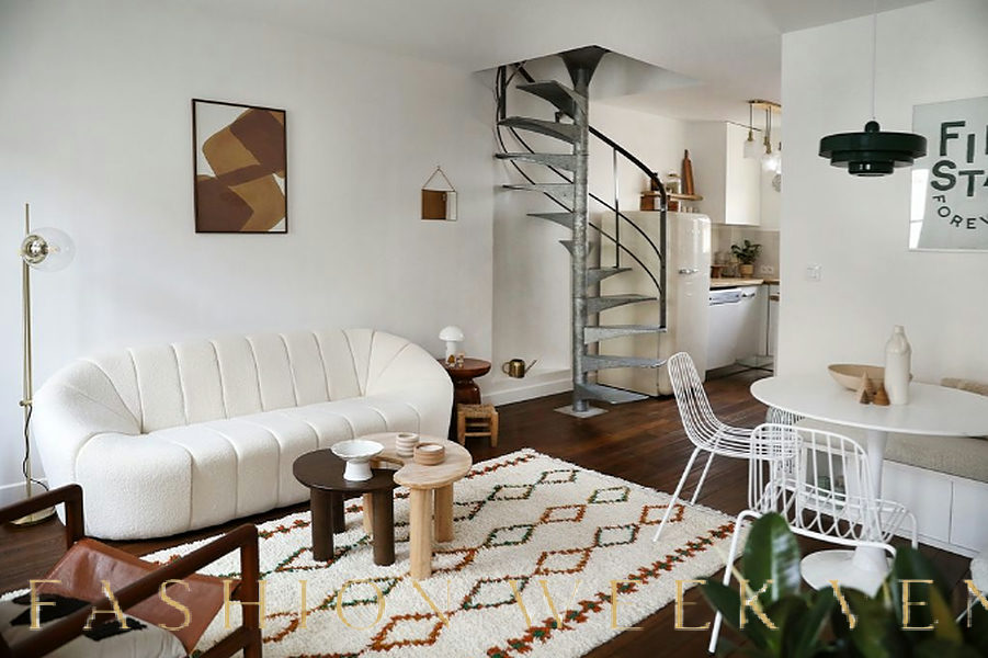Charming Duplex in Historic Rueil-Malmaison, 50 sqm, photo shoot, pop-up rental