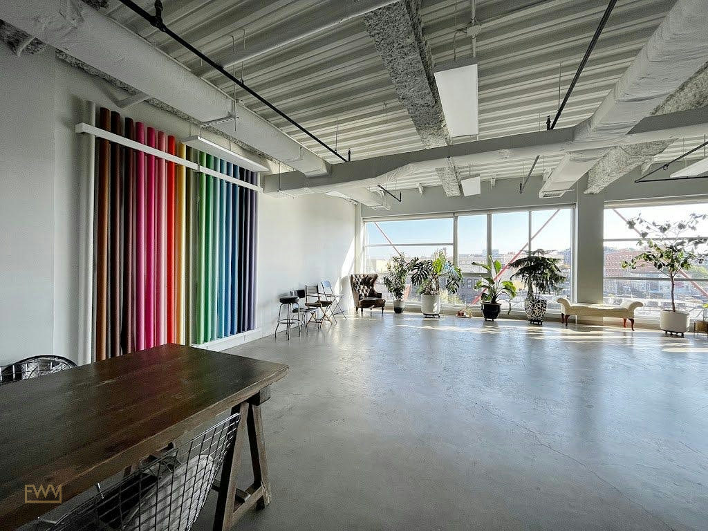 Chic Studio and Gallery Space in Brooklyn, photo shoot, pop-up rental in New York