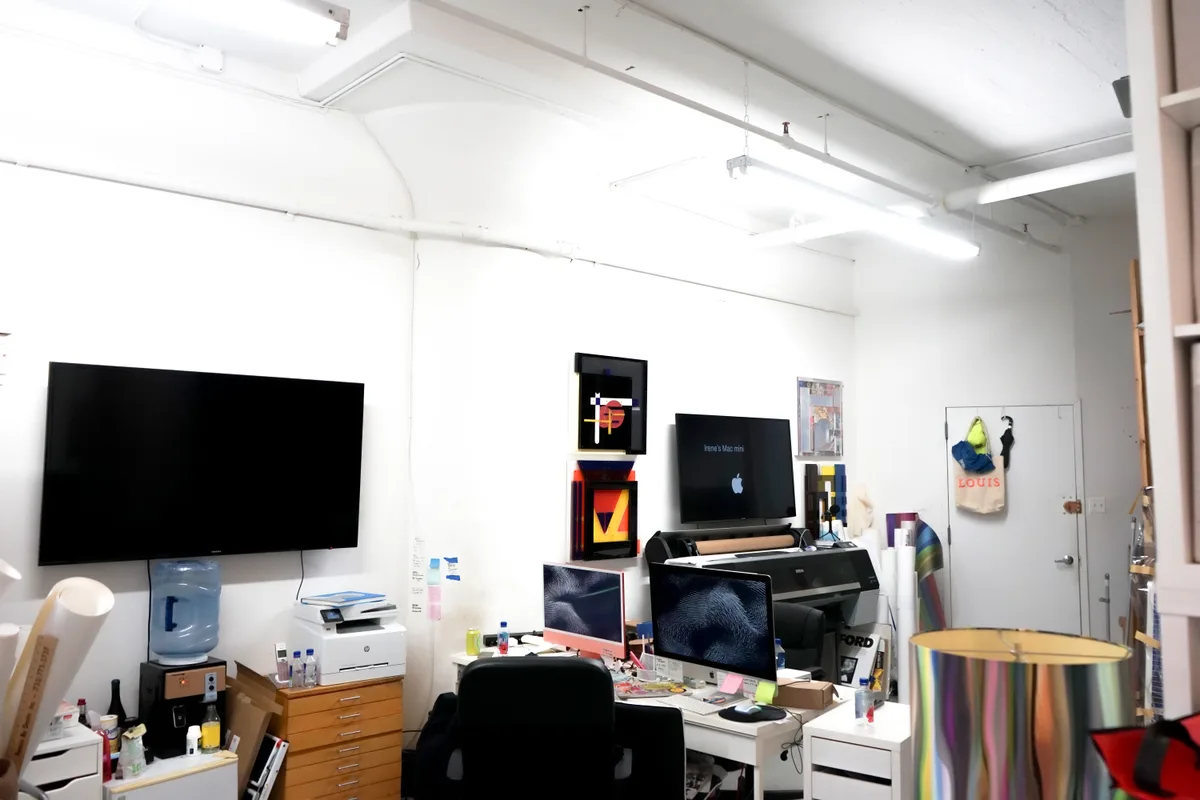 Collaborative Artist Studio Space in Chelsea, 81 sqm, art exhibition, pop-up rental in New York, third interior view