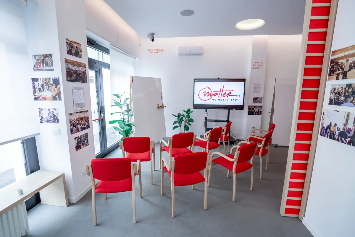 Collaborative Meeting Space in Milan, 96 sqm, workshop, pop-up rental in Milano, second interior view