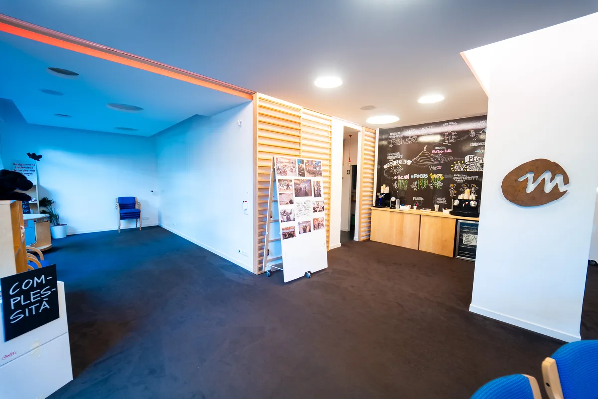 Collaborative Workshop Space in Rome, 206 sqm, pop-up rental in Roma, second interior view