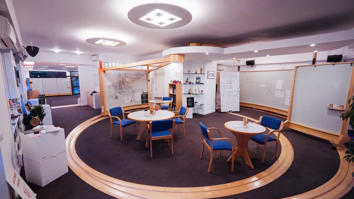 Collaborative Workshop Space in Rome, 206 sqm, pop-up rental in Roma, third interior view