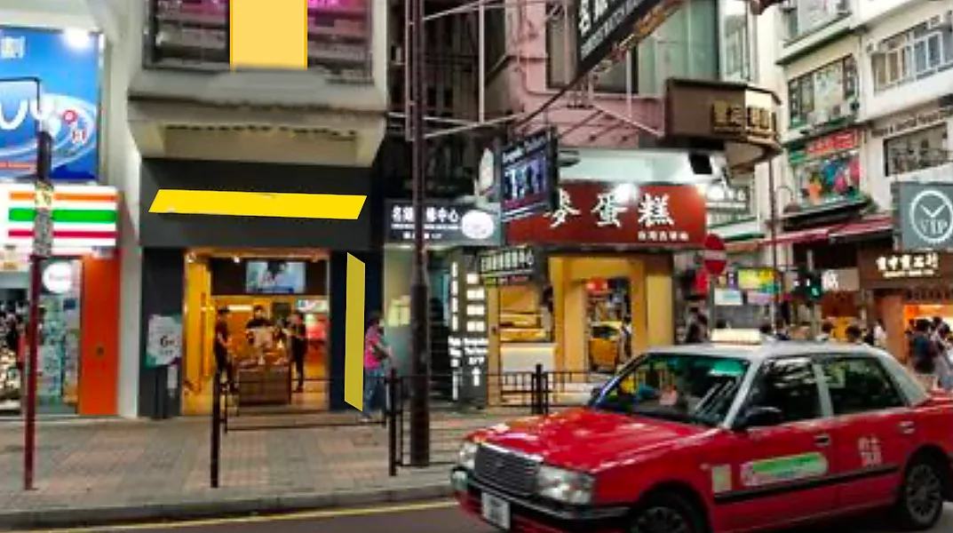 Commercial Space Available in Tsim Sha Tsui, 107 sqm, retail activation, pop-up rental in Hong Kong