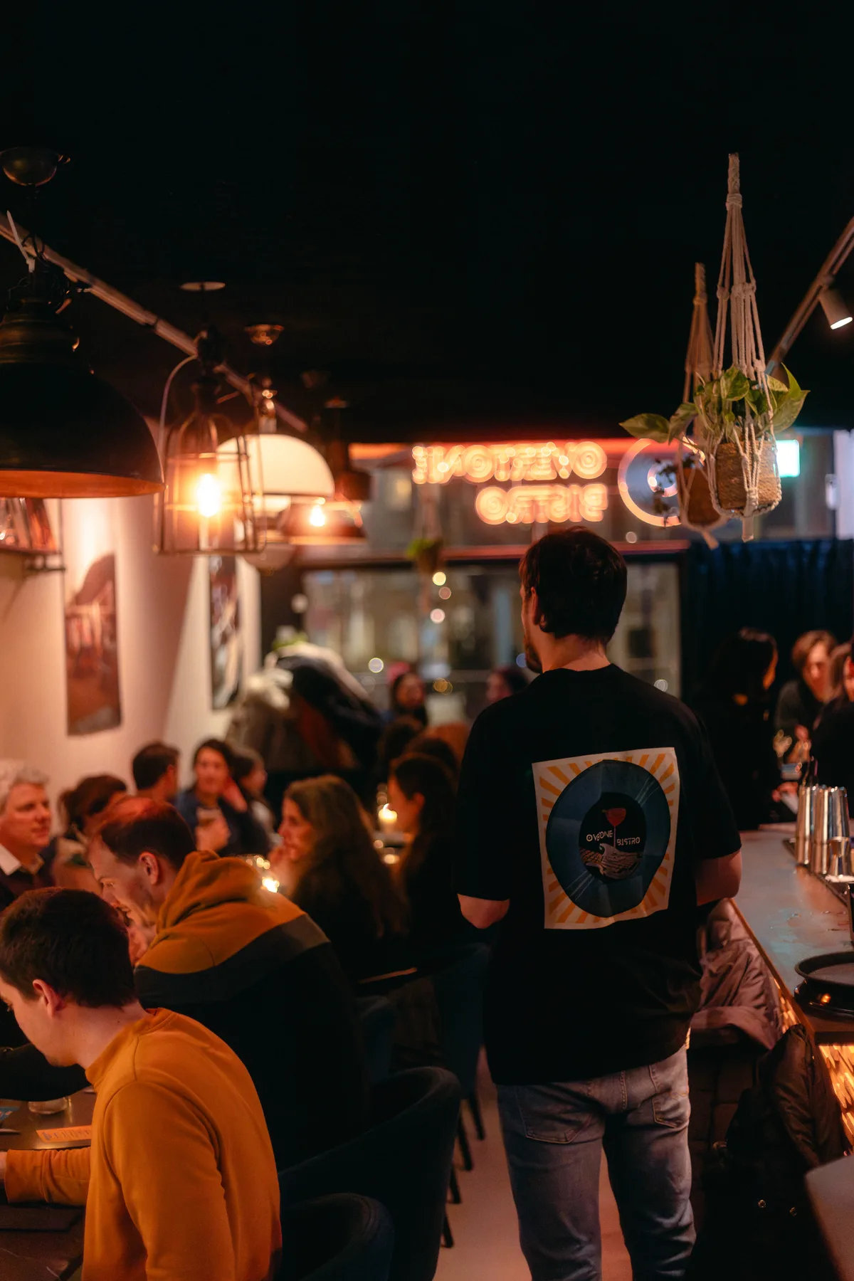 Contemporary Amsterdam Bistro for Private Events and Dinners, 54 sqm, pop-up rental, second interior view