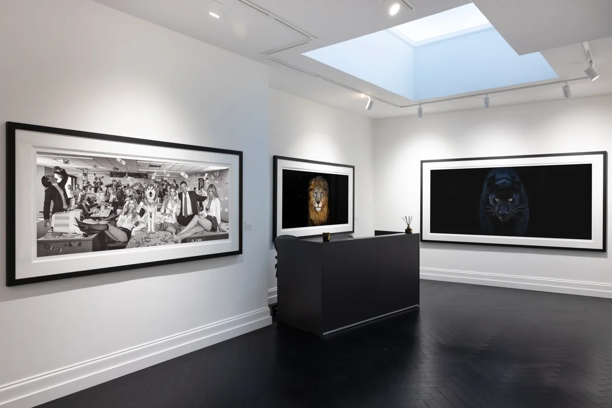Contemporary Art Gallery in Mayfair, 350 sqm, art exhibition, pop-up rental in Greater London, third interior view