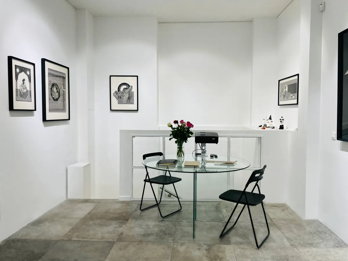 Contemporary Art Gallery Space for Rent in Matignon, Paris, 34 sqm, art exhibition, pop-up rental, additional interior view