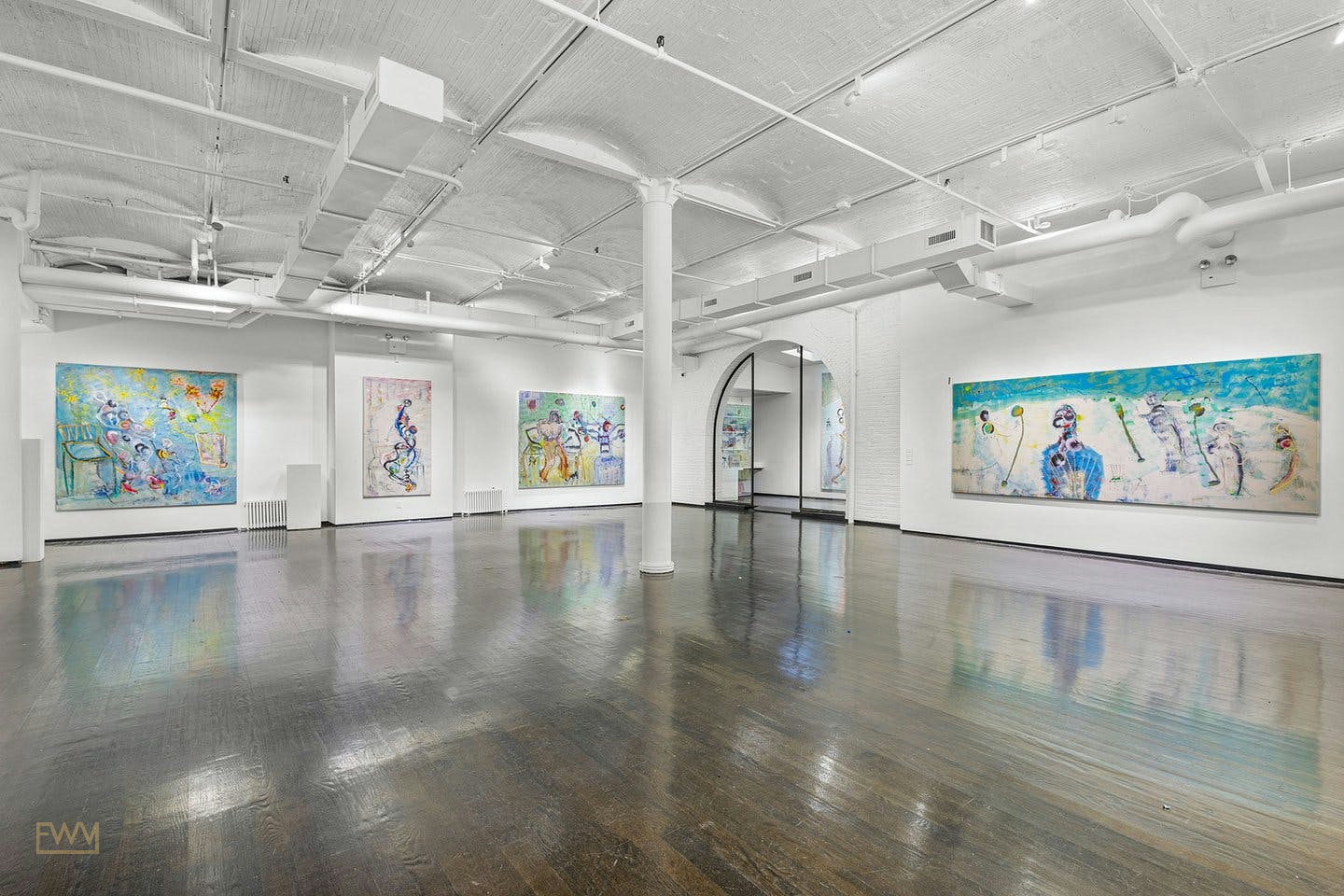 Contemporary Chelsea Gallery at 555 West 25th Street, 465 sqm, pop up exhibition in New York