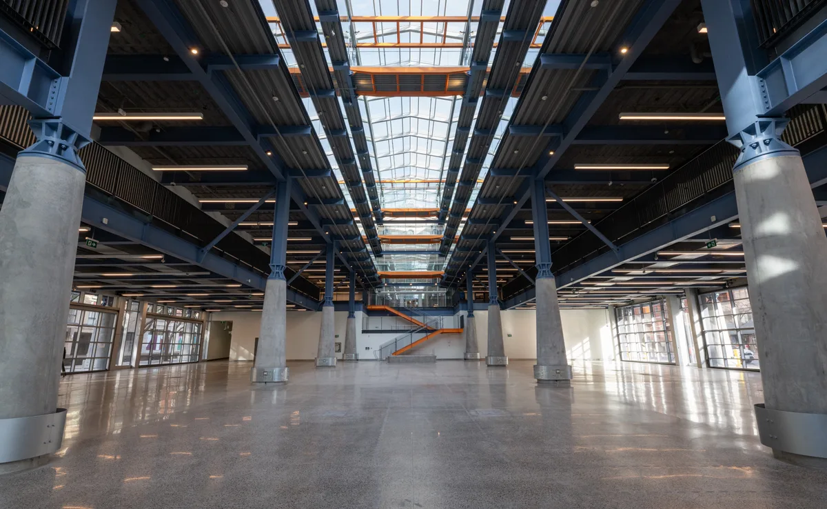 Contemporary Event Space in St. Lawrence Market North, 1161 sqm, reception, pop-up rental in Toronto