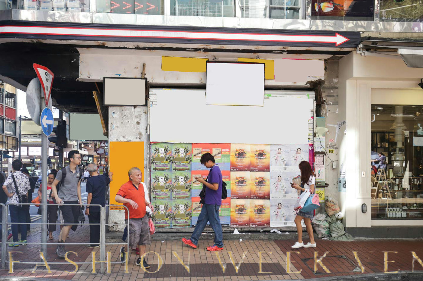 Corner Retail Space Available in Causeway Bay, 93 sqm, pop up store in Hong Kong, interior view
