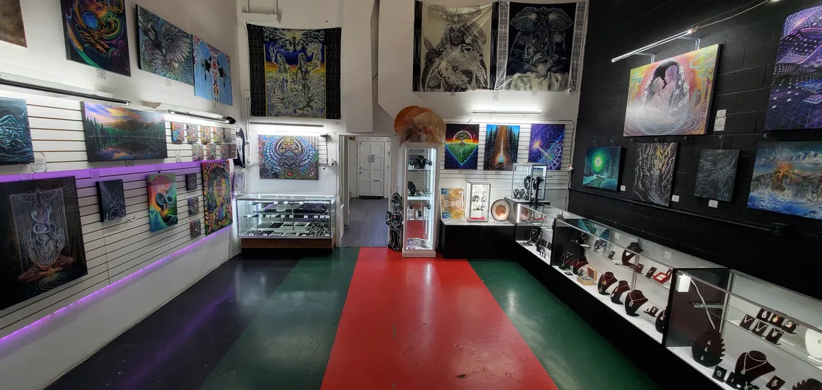 Creative Art Gallery and Event Venue, 39 sqm, creative workshop, pop-up rental in Denver, interior view
