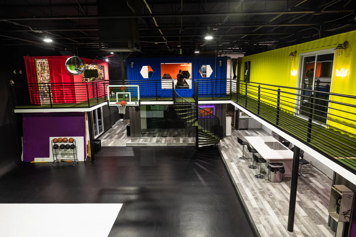 Creative Studio Space in Wynwood Arts District, 465 sqm, photo shoot, pop-up rental in Miami, interior view