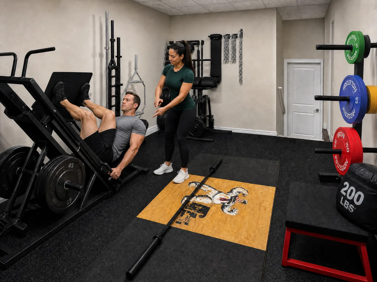 Dedicated Fitness Space for Training and Content Creation, 52 sqm, pop-up rental in Vaughan, third interior view