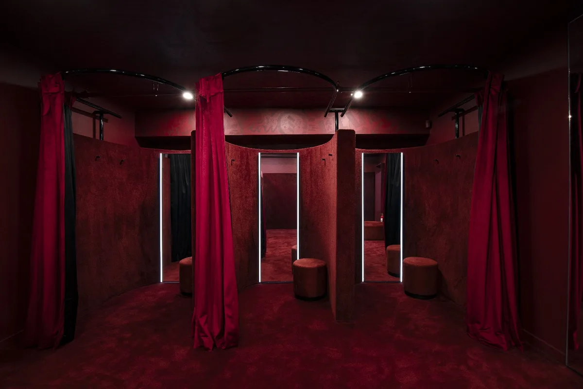Designer Boutique Space on Melrose Avenue, 158 sqm, pop up store in West Hollywood, third interior view